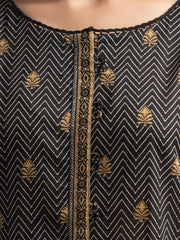 edenrobe Allure Printed Khaddar Unstitched 3Pc Suit EWU23A3S-27634-3P