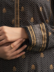 edenrobe Allure Printed Khaddar Unstitched 3Pc Suit EWU23A3S-27634-3P