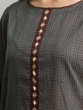 edenrobe Allure Printed Khaddar Unstitched 3Pc Suit EWU23A3S-27643-3P