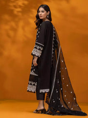 edenrobe Premium Festive Unstitched Dobby 3Pc Suit EWU23V7-26626