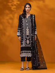 edenrobe Premium Festive Unstitched Crosshatch 3Pc Suit EWU22V17-26492