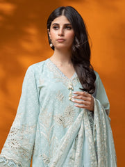 edenrobe Premium Festive Unstitched Dobby 3Pc Suit EWU23V7-26629-3P