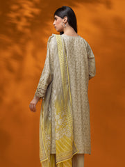 edenrobe Premium Festive Unstitched Dobby 3Pc Suit EWU23V7-26630-3P