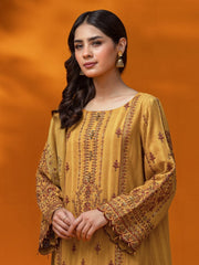 edenrobe Premium Festive Unstitched Dobby 3Pc Suit EWU23V7-26744-3P
