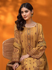 edenrobe Premium Festive Unstitched Dobby 3Pc Suit EWU23V7-26744-3P