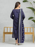 edenrobe Allure Lawn Unstitched Printed 3Pc Suit EWU24A1-28095