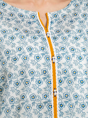 edenrobe Allure Lawn Unstitched Printed 3Pc Suit EWU24A1-28120