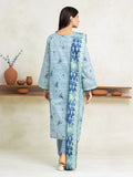 edenrobe Allure Lawn Unstitched Printed 3Pc Suit EWU24A1-28154