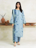 edenrobe Allure Lawn Unstitched Printed 3Pc Suit EWU24A1-28154