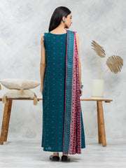 edenrobe Allure Lawn Unstitched Printed 3Pc Suit EWU24A1-28235