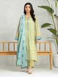 edenrobe Allure Lawn Unstitched Printed 3Pc Suit EWU24A1-28251