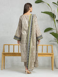 edenrobe Allure Lawn Unstitched Printed 3Pc Suit EWU24A1-28343