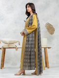 edenrobe Allure Lawn Unstitched Printed 3Pc Suit EWU24A1-28372