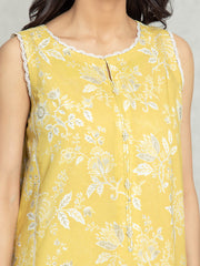 edenrobe Allure Lawn Unstitched Printed 3Pc Suit EWU24A1-28380