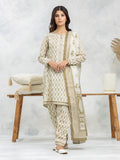 edenrobe Allure Lawn Unstitched Printed 3Pc Suit EWU24A1-28572