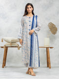 edenrobe Allure Lawn Unstitched Printed 3Pc Suit EWU24A1-28612