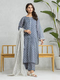 edenrobe Allure Lawn Unstitched Printed 3Pc Suit EWU24A1-29004