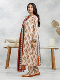 edenrobe Allure Lawn Unstitched Printed 3Pc Suit EWU24A1-29006