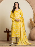 edenrobe Allure Lawn Unstitched Printed 3Pc Suit EWU24A1-29018