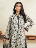 edenrobe Allure Lawn Unstitched Printed 3Pc Suit EWU24A1-29019