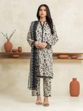 edenrobe Allure Lawn Unstitched Printed 3Pc Suit EWU24A1-29019