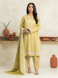 edenrobe Allure Lawn Unstitched Printed 3Pc Suit EWU24A1-29027