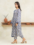 edenrobe Allure Lawn Unstitched Printed 3Pc Suit EWU24A1-29031