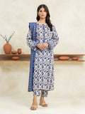 edenrobe Allure Lawn Unstitched Printed 3Pc Suit EWU24A1-29031