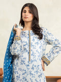 edenrobe Allure Lawn Unstitched Printed 3Pc Suit EWU24A1-29032