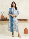 edenrobe Allure Lawn Unstitched Printed 3Pc Suit EWU24A1-29032