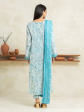 edenrobe Allure Lawn Unstitched Printed 3Pc Suit EWU24A1-29033