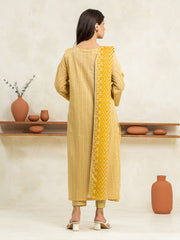edenrobe Allure Lawn Unstitched Printed 3Pc Suit EWU24A1-29039