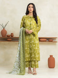 edenrobe Allure Lawn Unstitched Printed 3Pc Suit EWU24A1-29040