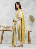 edenrobe Allure Lawn Unstitched Printed 3Pc Suit EWU24A1-29046