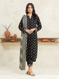 edenrobe Allure Lawn Unstitched Printed 3Pc Suit EWU24A1-29048