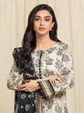 edenrobe Allure Lawn Unstitched Printed 3Pc Suit EWU24A1-29059