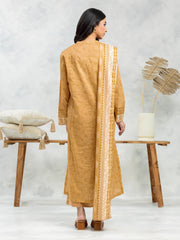 edenrobe Allure Lawn Unstitched Printed 3Pc Suit EWU24A1-29103
