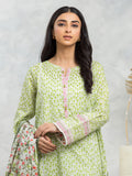 edenrobe Allure Lawn Unstitched Printed 3Pc Suit EWU24A1-29104