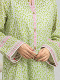 edenrobe Allure Lawn Unstitched Printed 3Pc Suit EWU24A1-29104