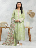 edenrobe Allure Lawn Unstitched Printed 3Pc Suit EWU24A1-29104