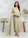 edenrobe Allure Lawn Unstitched Printed 3Pc Suit EWU24A1-29110