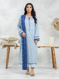 edenrobe Allure Lawn Unstitched Printed 3Pc Suit EWU24A1-29135