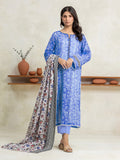 edenrobe Allure Lawn Unstitched Printed 3Pc Suit EWU24A1-29149