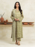 edenrobe Allure Lawn Unstitched Printed 3Pc Suit EWU24A1-29151