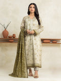 edenrobe Allure Lawn Unstitched Printed 3Pc Suit EWU24A1-29152