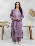 edenrobe Allure Lawn Unstitched Printed 3Pc Suit EWU24A1-29176