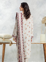 edenrobe Allure Lawn Unstitched Printed 3Pc Suit EWU24A1-29178