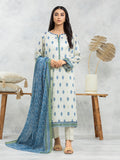 edenrobe Allure Lawn Unstitched Printed 3Pc Suit EWU24A1-29182