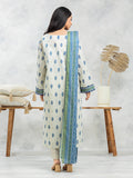 edenrobe Allure Lawn Unstitched Printed 3Pc Suit EWU24A1-29182