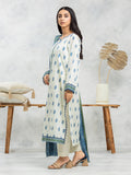 edenrobe Allure Lawn Unstitched Printed 3Pc Suit EWU24A1-29182